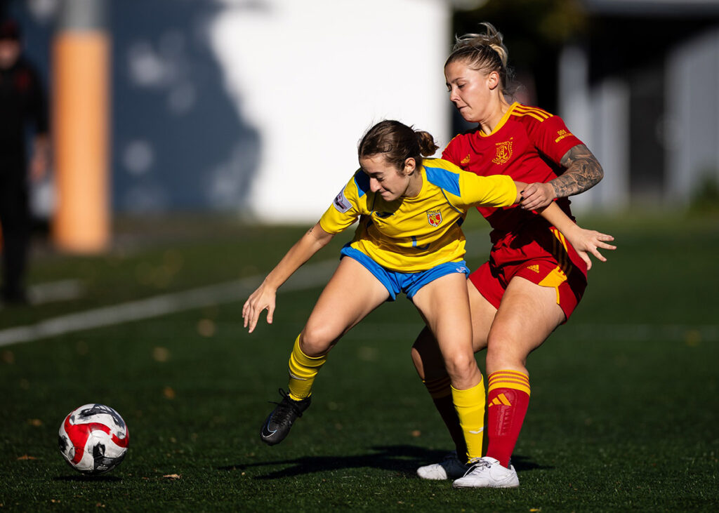 Womens Soccer Womens Soccer - Holy Cross St Johns vs Banat FC Kitchener. Photo by Trevor Wragg.