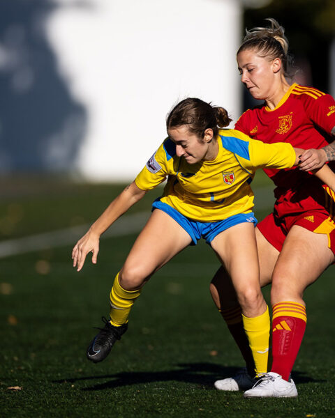 Womens Soccer Womens Soccer - Holy Cross St Johns vs Banat FC Kitchener. Photo by Trevor Wragg.