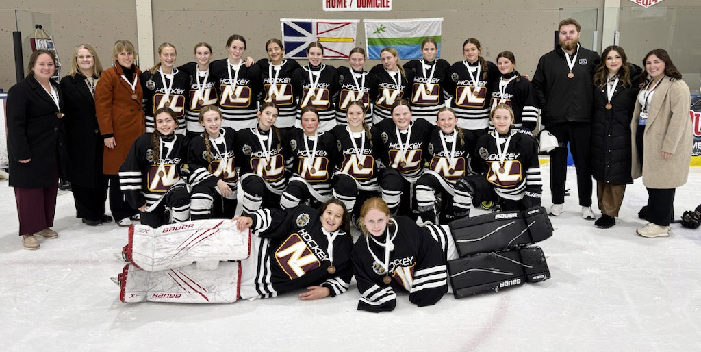 Team NL Female U14 wins bronze at Atlantic Challenge Cup hockey