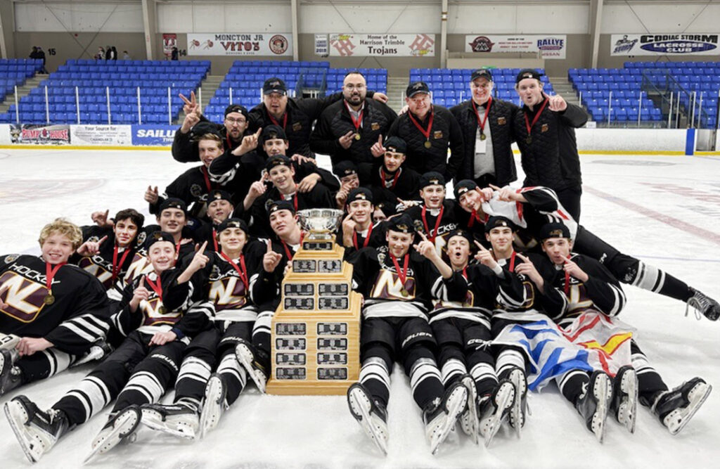 PHOTO: Team NL U15 wins Gold at Atlantic Challenge Cup hockey